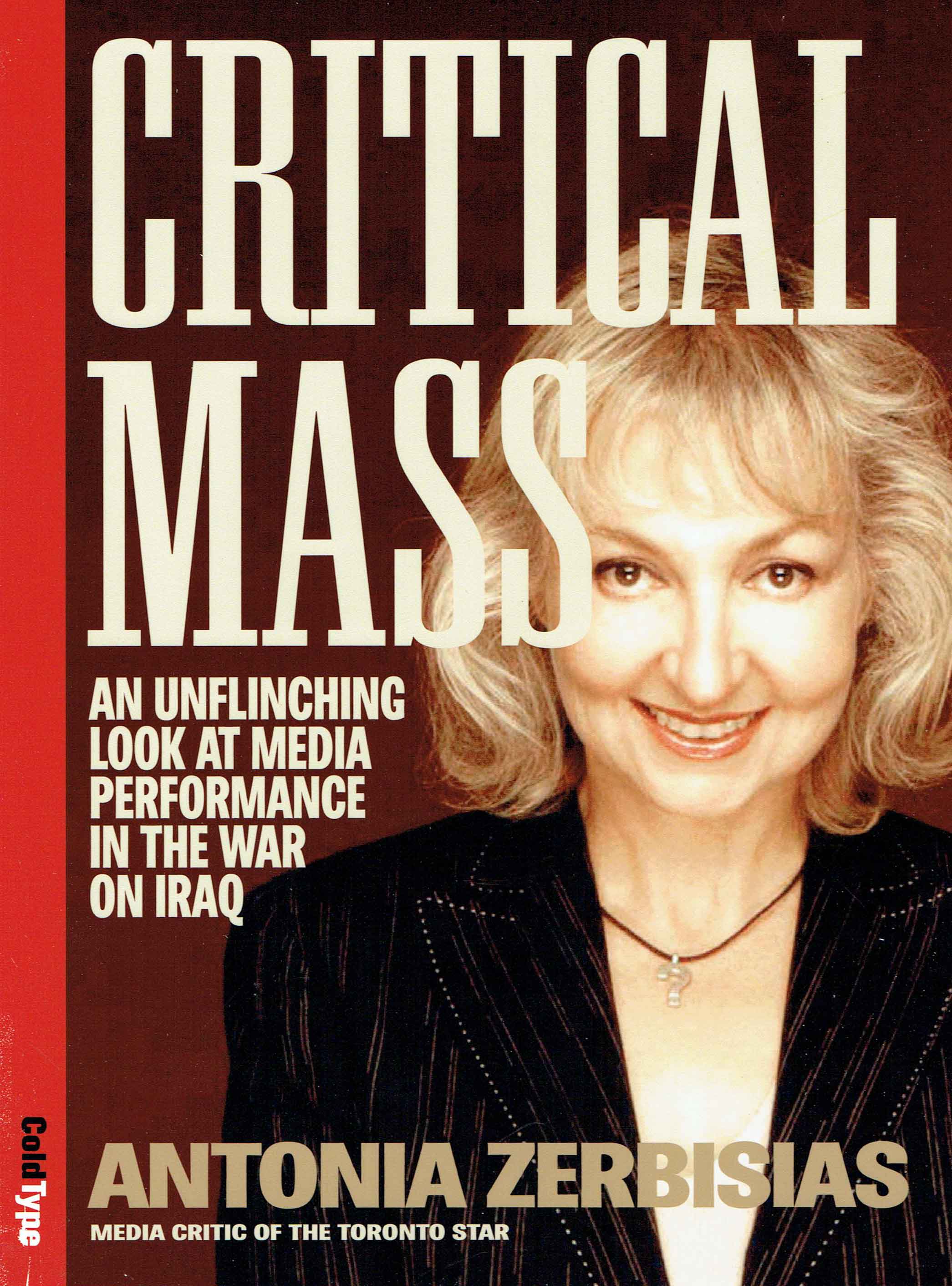 Antonia on cover of Critical Mass magazine